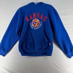 0925 Russell Kansas Jayhawks University Basketball Graphic Pullover Hoodie